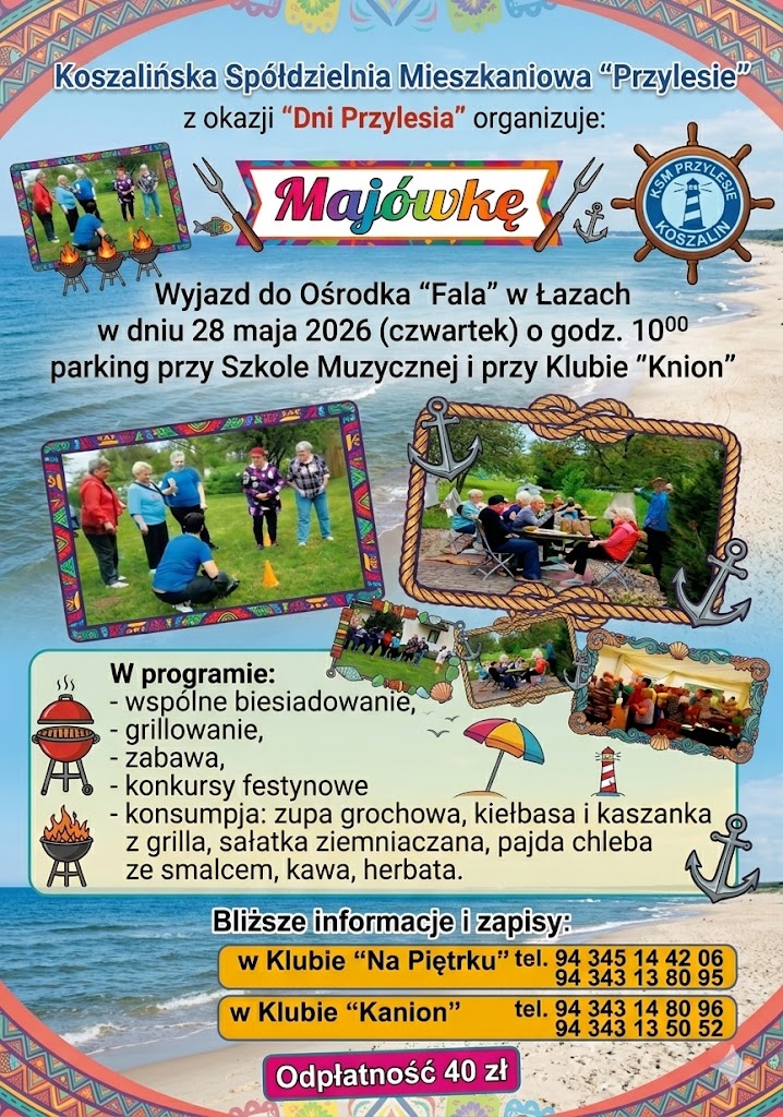 plakat majówka